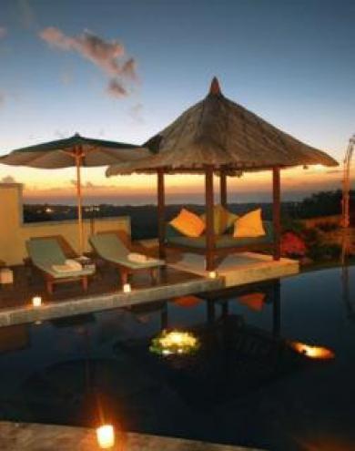 Ocean View Frangipani Villa And Spa Ungasan  Bagian luar foto